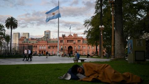 Casa Rosada en Buenos Aires.