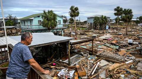 Daños por paso del Huracán Helene en Florida, Estados Unidos