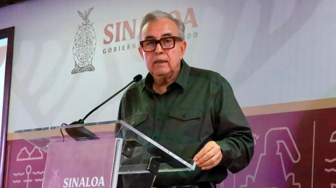 Rubén Rocha Moya, gobernador de Sinaloa.