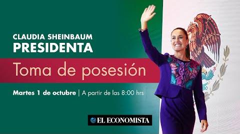 Claudia Sheinbaum Pardo se convierte en la primera Presidenta de México al tomar posesión este 1 de octubre