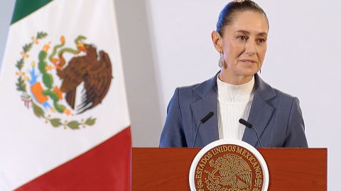 La presidenta, Claudia Sheinbaum, dedicó su primera conferencia mañanera a la conmemoración de los acontecimientos del 2 de octubre de 1968.