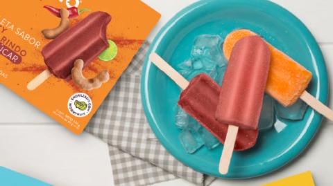 Paletas de hielo saludables llegan al retail.