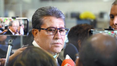 Ricardo Monreal, presidente de la Junta de Coordinación Política de la Cámara de Diputados.