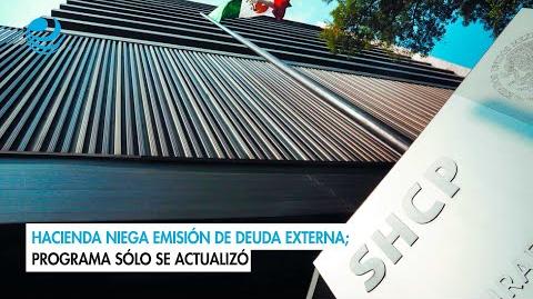 La Secretaría de Hacienda y Crédito Público aclaró este viernes que sólo actualizó el programa de deuda externa frente a autoridades financieras estadounidenses.

Para más información del tema, visita: https://www.eleconomista.com.mx/economia/hacienda-niega-emision-deuda-externa-programa-actualizo-20241004-728720.html

Twitter: https://twitter.com/eleconomista 
Sitio web: https://www.eleconomista.com.mx/ 
Facebook: https://www.facebook.com/ElEconomista.mx 

#ElEconomista #CapitalHumano #EETV