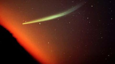 El nuevo cometa 2024 S1 ATLAS podría tener parangón con otro cometa Kreutz llamado Ikeya Seki, aquí captado en 1965 por Roger Lynds. NOIRLab/NSF/AURA