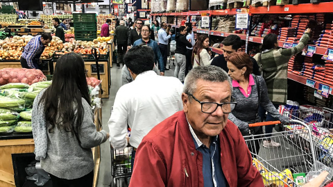 Supermercado en Colombia.