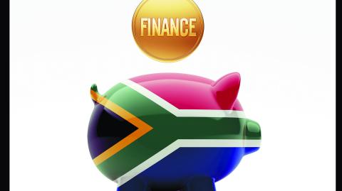 South Africa High Resolution Finance Concept