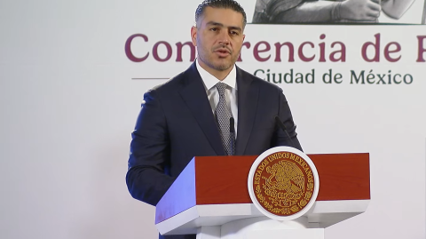 El secretario de Seguridad y Protección Ciudadana, Omar García Harfuch.