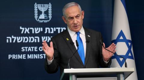 Netanyahu no identificó por su nombre al sustituto de Nasralá que, según afirmó, Israel había matado.