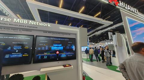 Huawei, con 26 años en Brasil, comenzó demostraciones de su tecnología 5.5G en Futurecom 2024.