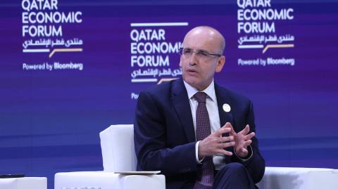 El ministro de Finanzas de Turquía, Mehmet Simsek