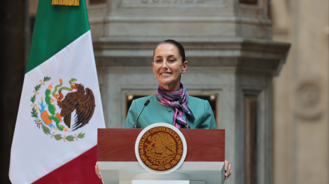 Tras encabezar el U.S. México CEO Dialogue 2024, la presidenta Claudia Sheinbaum ofreció una conferencia en la que dio a conocer algunos detalles sobre su conversación con empresarios de Estados Unidos y México.