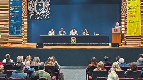 En la UNAM se presentó el informe final sobre la integridad electoral para el proceso 2023-2024, confeccionado por cerca de 30 organizaciones.