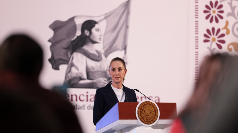 Claudia Sheinbaum, presidenta de México.