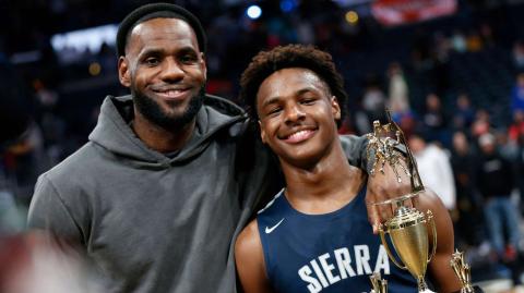 Los James ya son parte de la historia de la NBA