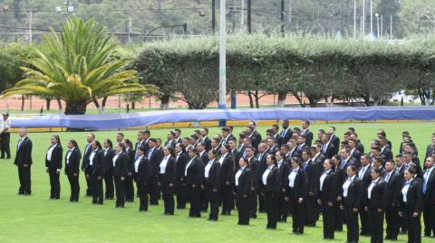 Servidores policiales especializados brindarán seguridad a los binomios presidenciales de las elecciones en Ecuador.