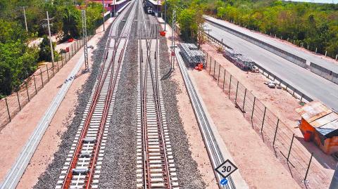 LEONA VICARIO, QUINTANA ROO, 31MARZO2024.- Poca actividad en la estaciÛn Leona Vicario del Tren Maya, muchos usuarios seÒalan que en muchas de las estaciones de este sistema de transporte no hay forma de salir de la zona donde est·n ubicadas. FOTO: ELIZABETH RUIZ/CUARTOSCURO.COM