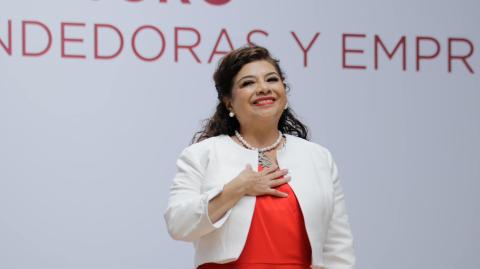 Clara Brugada, jefa de gobierno de la Ciudad de México, promoverá la igualdad de género y el empoderamiento económico de mujeres empresarias.