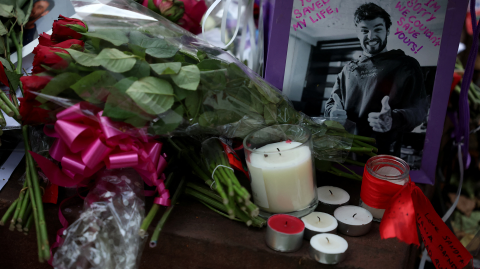 Memorial del músico Liam Payne.