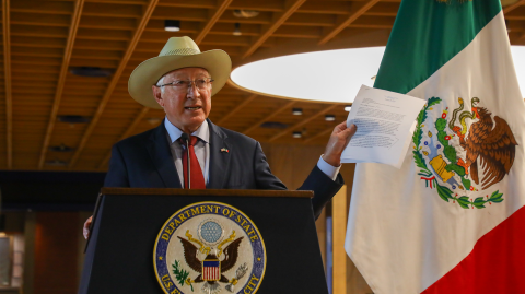 Ken Salazar, embajador de Estados Unidos en México.