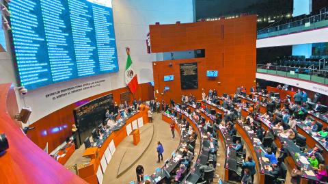 El Senado de la República es la instancia ante la cual los ministros presentan sus renuncias.