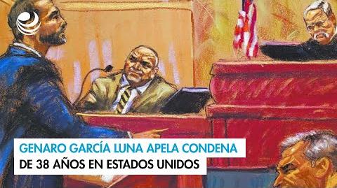 El exsecretario de Seguridad interpuso el 18 de octubre el recurso de apelación dirigido a la Corte de Apelaciones del Segundo Circuito de Estados Unidos.

Para más información del tema, visita: https://www.eleconomista.com.mx/politica/genaro-garcia-luna-apela-condena-38-anos-estados-unidos-20241030-732163.html

¡Síguenos en nuestras redes sociales para mantenerte informado!

Twitter: https://twitter.com/eleconomista 
Facebook: https://www.facebook.com/ElEconomista.mx
Instagram: https://www.instagram.com/eleconomistamx
LinkedIn: https://www.linkedin.com/company/el-economista/

#ElEconomista #EETV