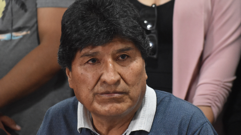 Evo Morales, expresidente de Bolivia.