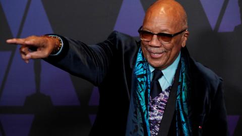 Quincy Jones fue uno de los productores más importantes de la música popular del siglo XX. Foto: Reuters