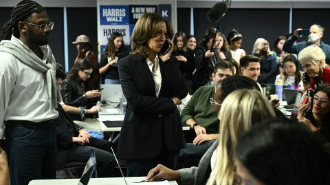 Kamala Harris, candidata demócrata a la presidencia de Estados Unidos