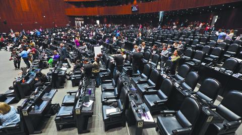 La aprobación en San Lázaro fue por unanimidad de 468 votos.