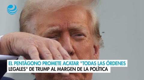 El secretario de Defensa de Estados Unidos, Lloyd Austin, afirmó este jueves que las tropas estadounidenses están preparadas para acatar "todas las órdenes legales" del futuro presidente, Donald Trump, una vez jure el cargo, al tiempo que ha asegurado que el Ejército se mantendrá "al margen" de cuestiones políticas.

Para más información del tema, visita: https://www.eleconomista.com.mx/internacionales/pentagono-promete-acatar-todas-ordenes-legales-trump-margen-politica-20241107-733284.html
Twitter: https://twitter.com/eleconomista 
Sitio web: https://www.eleconomista.com.mx/ 
Facebook: https://www.facebook.com/ElEconomista.mx 

#ElEconomista #CapitalHumano #EETV