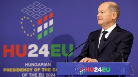 Olaf Scholz, canciller alemán.