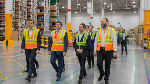 Amazón México inauguró su segundo centro de envíos en Nuevo León.