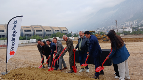 Proximity Parks colocó la primera piedra de su segundo parque de última milla en San Pedro Garza García.