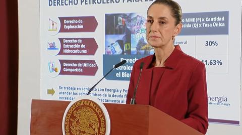 El gobierno de México dio a conocer este miércoles la Estrategia Nacional del Sector de Hidrocarburos y Gas Natural, que tiene el objetivo de que el nuevo esquema fiscal para Pemex simplifique sus pagos al Estado, al pasar a uno solo llamado "Derecho Petrolero para el Bienestar", que significará el 30% de producción y 11.63% para gas.