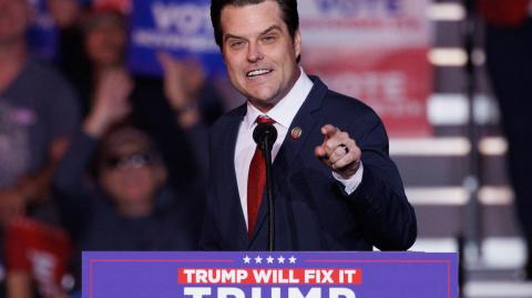 Donald Trump nombró a Matt Gaetz, todavía integrante de la Cámara de Representantes.