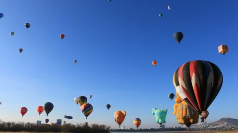 Inauguración de la Feria Internacional del Globo de León 2024