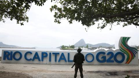 Nadie resultó herido en el incidente del domingo, según el comunicado, y se reforzó la vigilancia policial en la región que rodea la comunidad de la ladera de Cidade de Deus, alejada del lugar donde se celebran las reuniones del G20.