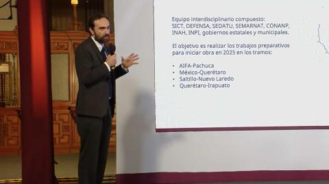 El gobierno de México reiteró que, durante esta administración, se plantea construir más de 3,000 kilómetros de vías de trenes de pasajeros.

Para más información del tema, visita: https://www.eleconomista.com.mx/politica/gobierno-anuncia-plan-trenes-pasajeros-estara-dividido-cuatro-fases-20241128-736113.html

¡Síguenos en nuestras redes sociales para mantenerte informado!

Twitter: https://twitter.com/eleconomista 
Facebook: https://www.facebook.com/ElEconomista.mx
Instagram: https://www.instagram.com/eleconomistamx
LinkedIn: https://www.linkedin.com/company/el-economista/

#ElEconomista #EETV