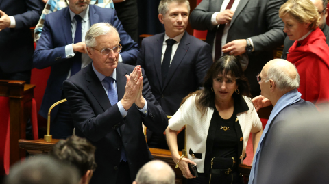 Michel Barnier presentará el jueves su dimisión como primer ministro al jefe del Estado en el Palacio del Elíseo.