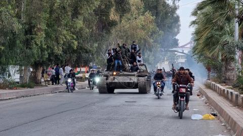 Ciudad de Daraa, Siria, tomada por rebeldes.