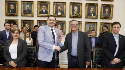 Equipo del Gobernador electo de Puebla