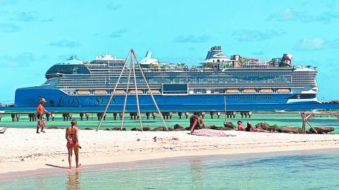 Durante el 2024, se espera que la llegada a México de excursionistas en crucero deje divisas al país por 14,368 millones de pesos. FOTO: ELIZABETH RUIZ/CUARTOSCURO.COM