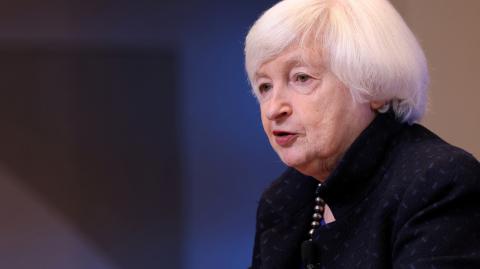 Janet Yellen, secretaria del Tesoro de Estados Unidos. Foto: Reuters