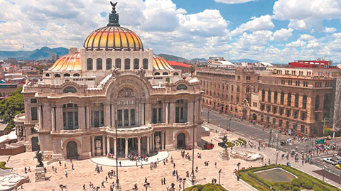 Palacio de Bellas Artes.