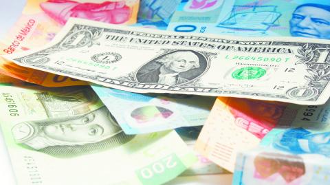 El peso se ha depreciado en el último tramo del presente año frente a la moneda de los Estados Unidos. Foto EE: Shutterstock