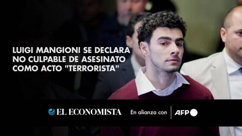 El sospechoso de asesinar a tiros al director ejecutivo de una importante empresa de seguros de salud en Nueva York, se declaró el lunes no culpable de los cargos que enfrenta ante la justicia del estado, incluido el de asesinato como un acto "terrorista".

Para más información del tema, visita: https://www.eleconomista.com.mx/

¡Síguenos en nuestras redes sociales para mantenerte informado!

Twitter: https://twitter.com/eleconomista 
Facebook: https://www.facebook.com/ElEconomista.mx
Instagram: https://www.instagram.com/eleconomistamx
LinkedIn: https://www.linkedin.com/company/el-economista/

#ElEconomista #EETV #AFP