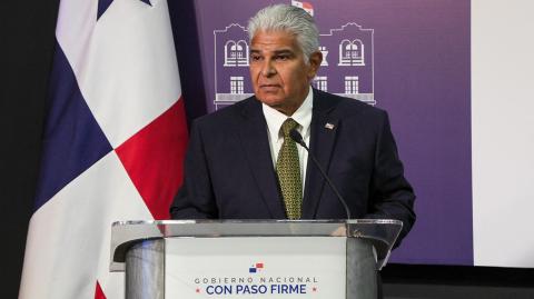 Jose Raul Mulino, prrsidente de Panamá.