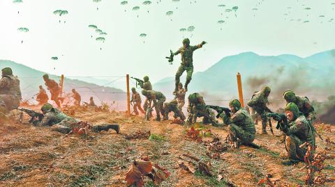 Soldados norcoreanos durante un entrenamiento. Imagen del 16 de marzo del 2024. Foto: Reuters