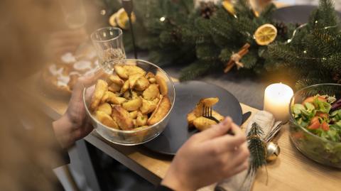 recalentado para Navidad